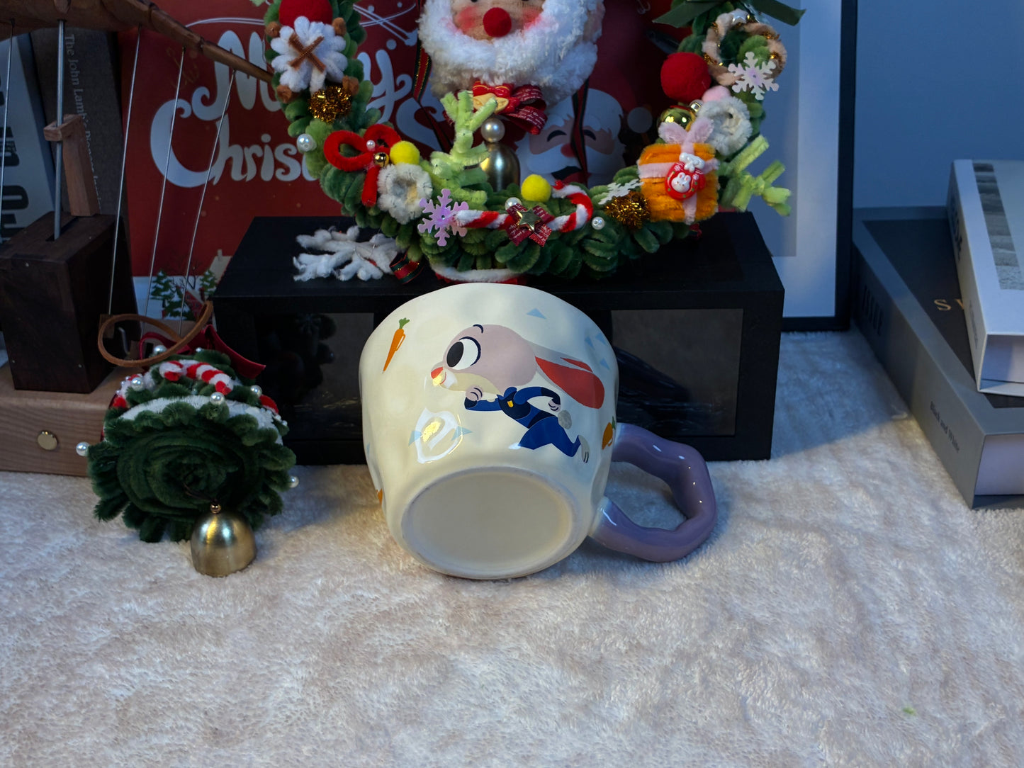 Zootopia Ceramic Mug | Wilde, Hopps & Clawhauser Design | Creative 3D Handle Coffee Cup | Couple & Gift Edition