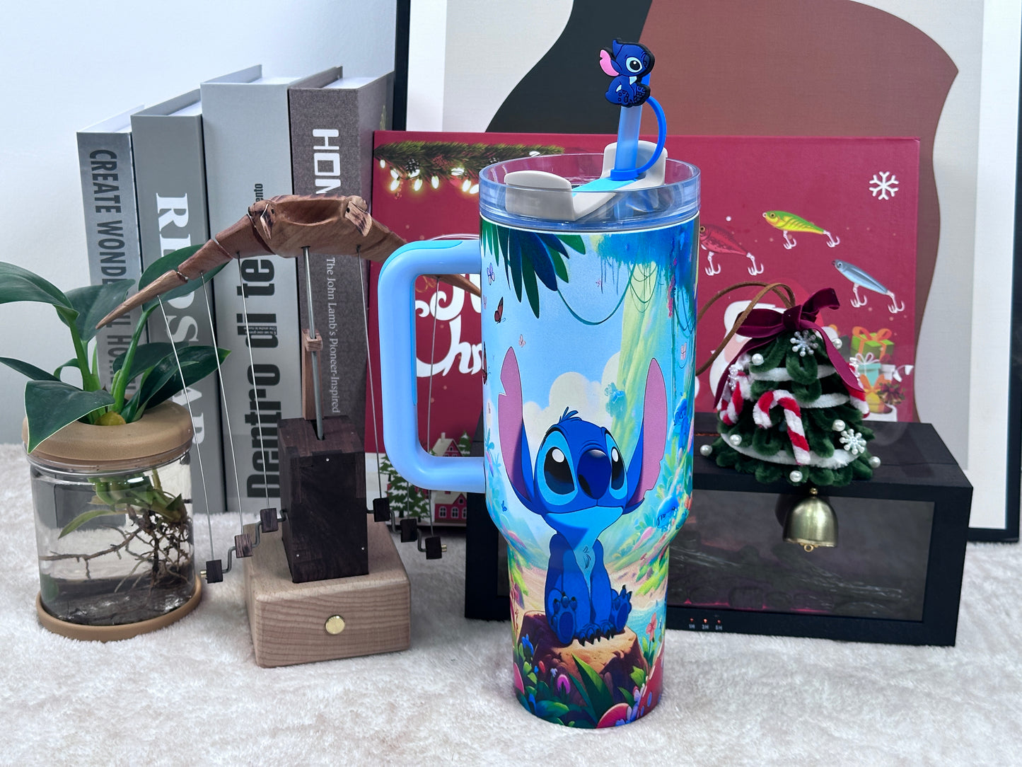 Limited Edition Tumbler | Dreamy Blue Series Stainless Steel Travel Mug (40oz / 1.18L)